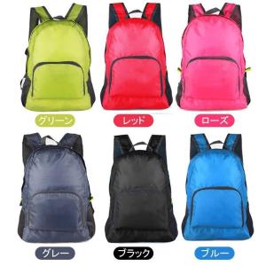 折りたたみ バッグ リュックサック バッグ メ...の詳細画像1