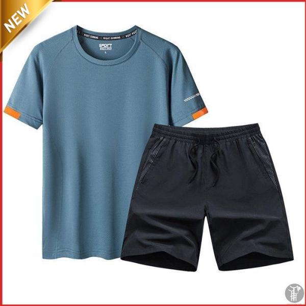 上下セット ハーフパンツ 半袖 Ｔシャツ メンズ おしゃれ 春 夏 シンプル カジュアル カジュアル...
