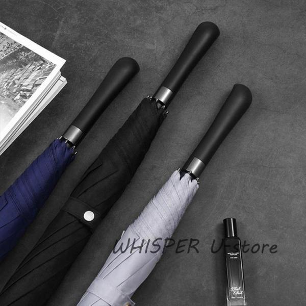 【大特価】長傘 メンズ おしゃれ 長傘 雨傘 ワンタッチ 大きめ122cm 梅雨対策 紳士用 ビジネ...
