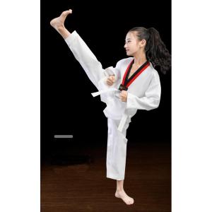 子供用スポーツ服 空手着 道着 (上下+帯)セ...の詳細画像5