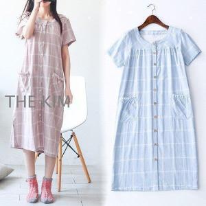 ネグリジェ レディース 前開き ネグリジェ ロン...の商品画像