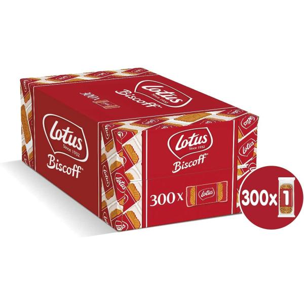 Lotus【ロータス】オリジナル カラメルビスケット 300枚入 (50枚入×6/業務用)
