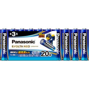 パナソニック エボルタネオ アルカリ乾電池 単3 20本パック LR6NJ/20SW