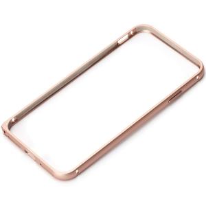 PGA Premium Style iPhone 7/iPhone 8/iPhone SE 第2世代/iPhone SE 第3世代用アルミニウムバンパー ローズゴールド アルミニウム素材 PG-16MBP04PK