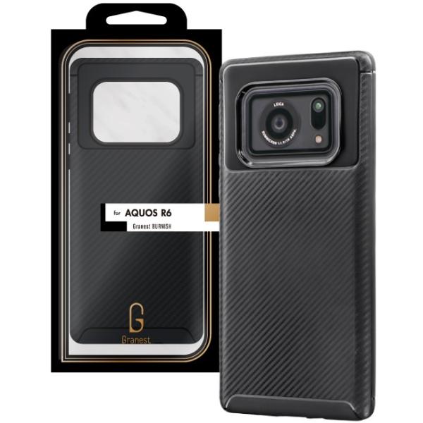 AQUOS R6 ケース 耐衝撃 MSソリューションズ グラネスト Granest BURNISH ...