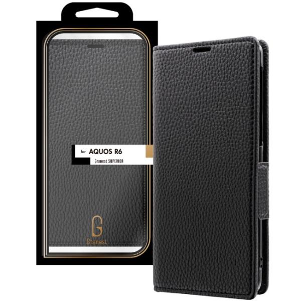AQUOS R6 ケース 手帳型 MSソリューションズ グラネスト Granest SUPERIOR...