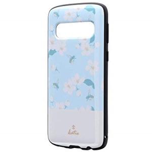 Galaxy S10 ケース 耐衝撃 MSソリューションズ ルプラス LEPLUS PALLET AIR Katie フラワーサックス キュートな柄の可愛らしいデザイン LP-19SG1HVDA