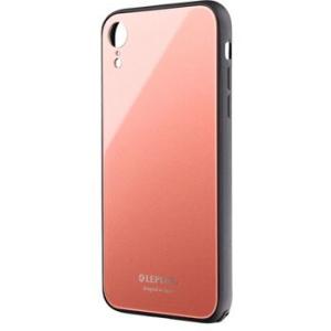 iPhoneXR ケース 背面ガラスシェル MSソリューションズ ルプラス LEPLUS SHELL...