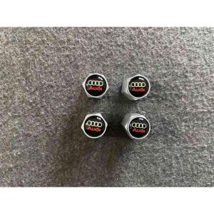 　456AUDI アウディ用4個セット 車のタイヤバルブキャップカバー