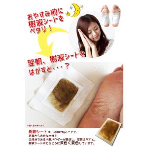 足裏シート 樹液シート 足裏樹液シート 72枚...の詳細画像5