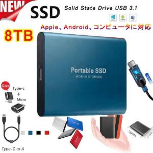 【1500円OFFクーポン】外付けSSD ポータブルSSD 1TB 2TB 4TB 外付けハードディス 超薄型ポータブル ハードディスク USB3.1 Type-C 対応 スマホ互換可 耐衝撃｜MTMSストア