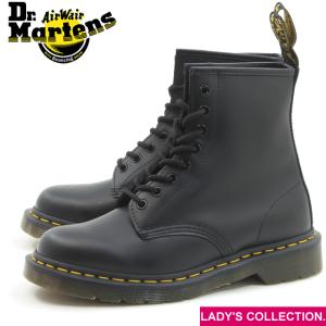 ドクターマーチン 1460 ブラック 8ホール ブーツ ユニセックス レディースサイズ 国内正規品 Dr.Martens CORE 1460 8EYE BOOT BLACK SMOOTH 10072004｜mstage