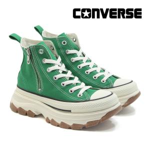 コンバース オールスター (R) トレックウエーブ Z HI グリーン ハイカット スニーカー 緑 CONVERSE ALL STAR (R) TREKWAVE Z HI GREEN 1SD839｜mstage