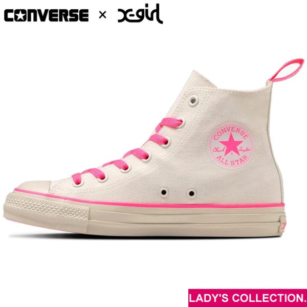 コンバース オールスター (R) Ｘ−ｇｉｒｌ ＨＩ ホワイト CONVERSE ALL STAR ...