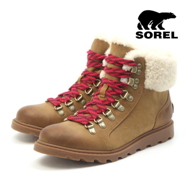 ソレル エインスレイコンクエスト SOREL AINSLEY CONQUEST Elk レディース ...