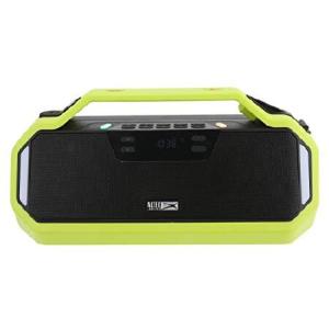 Altec Lansing StormChaser Rechargeable Emergency Radio Portable Bluetooth Speaker with NOAA AM FM for Weather Alerts Solar Powered Survi オーディオの商品画像