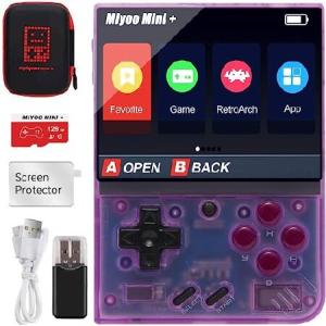 Miyoo Mini Plus Handheld Game Console, 3.5 Inch Op...