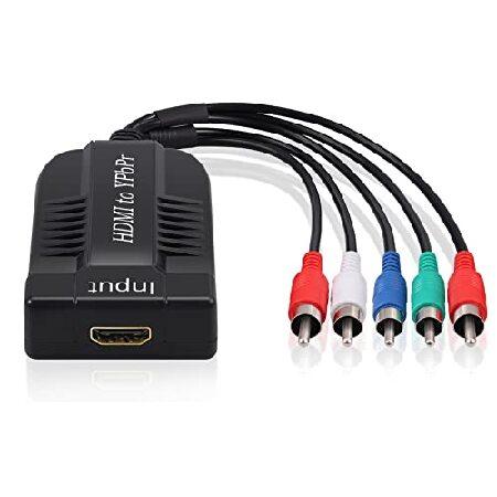 LiNKFOR HDMI to コンポーネント コンバーター 1080P HDMI to 5RCA ...