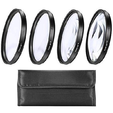 86mm Close-Up Filter Set (+1, 2, 4 and +10 Diopter...
