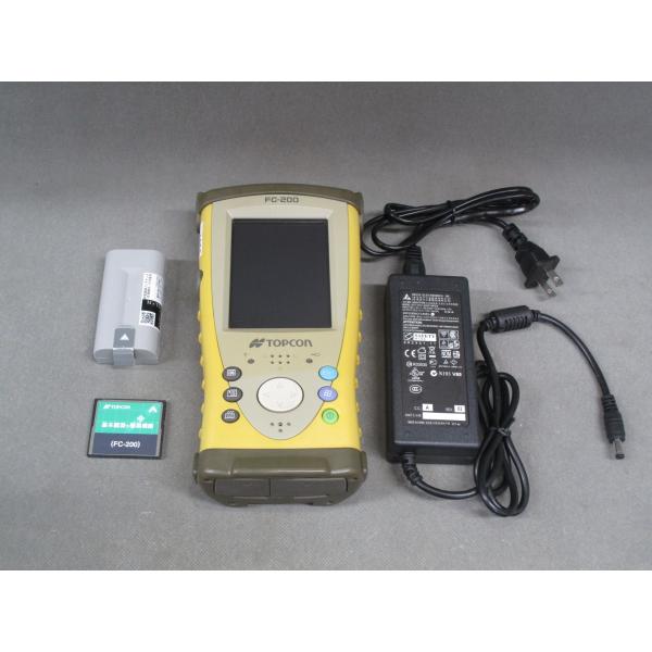 【整備済み中古機】【即納可】 TOPCON　トプコン　データコレクタ　FC-200　基本観測+簡易横...