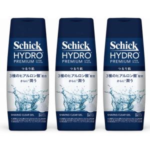 シック ハイドロ ジェル　プレミアム シェービング つるり肌 200g 3個セット カミソリ 髭剃り
