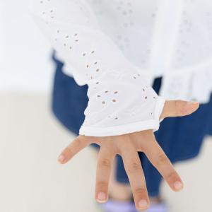 ラッシュガード キッズ 長袖 水着 女の子 1...の詳細画像5