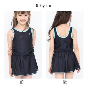 スクール水着子供女子 ワンピース 小学生 中学...の詳細画像2