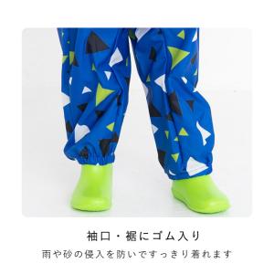レインロンパース レインコート プレイウェア ...の詳細画像5