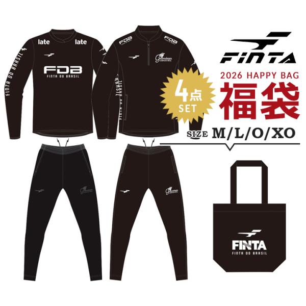 福袋 2026 FINTA フィンタ メンズ 4点セット 福袋 2026年 M L O XO 春秋冬...