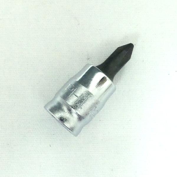 koken コーケン Z-EAL 1/4"(6.35mm)SQ. プラスビットソケット 全長28mm...