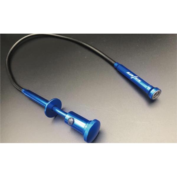 ライト付 4本爪 ピックアップツール MT-600 MANSHIN 強力マグネット ピンセット型　メ...