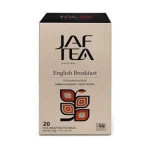 送料込！イングリッシュブレックファースト20P ティーバッグ JAF TEA 高級 紅茶 ブレンド ...