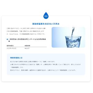 硝酸態窒素ゼロ ミネラルウォーター 非加熱生天...の詳細画像2