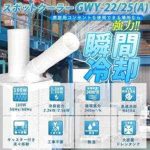 ナカトミ スポットクーラー SAC-2500TC (単相100V/首振り機能付/排熱