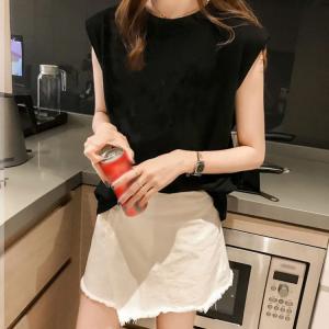 送料無料 ノースリーブTシャツ レディース カ...の詳細画像2