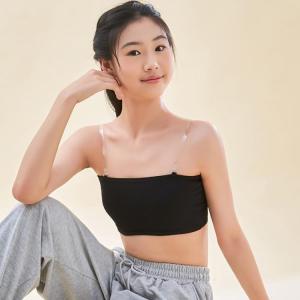 ベアトップ ストラップ ストラップレス スポー...の詳細画像1