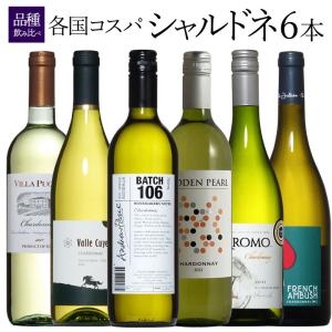 ワイン ワインセット 世界のシャルドネ飲み比べ6本！各ワイン産地から集合！｜mt-wines