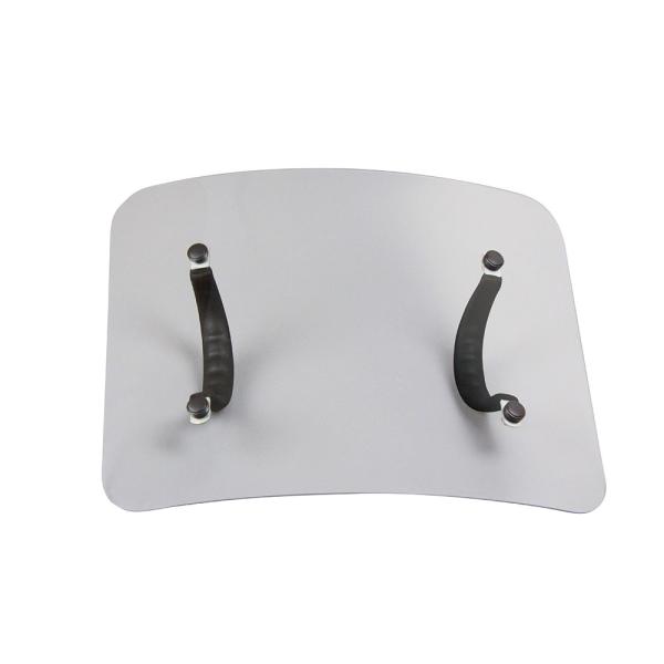 セーフティシールド BB-46　軽量で持ちやすい小型タイプ　透明性・耐衝撃性に優れたポリカーボネート...