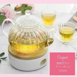 耐熱ガラス ティーポット　クラシカル 上品 おしゃれ
