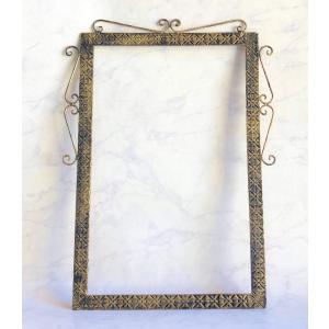 アイアン フレーム 鉄職人のハンドメイド アンティーク調カラー 2色