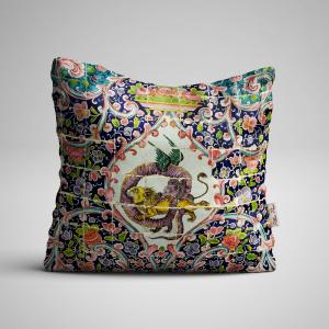 クッションカバー タイル柄 おしゃれなデザインが素敵 ソファーや ベットに 高品質生地 タイル