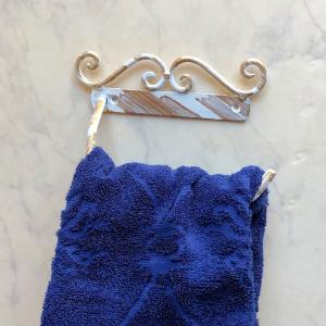 タオル掛け タオルハンガー おしゃれアイアン トイレットペーパーホルダーにも Mr Iceclean Eu