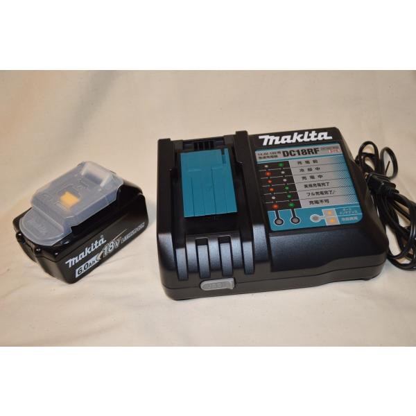 マキタ 新急速充電器 DC18RF連続急速充電可能+アスタリスク付き最新リチウム電池BL1860B　...