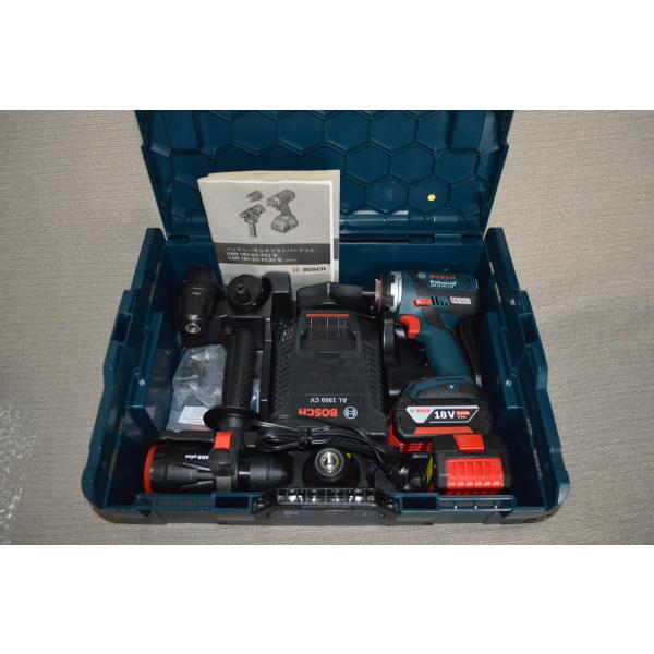 ボッシュ電動工具　18Vバッテリーマルチドライバードリル　GSR18V-ECFC2J【電池5.0Ah...