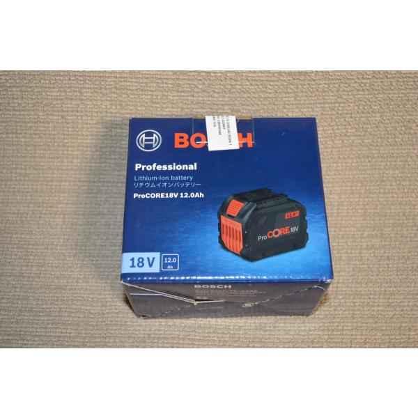 BOSCH ProCORE 18V12ボッシュ スライド式 18V12.0Ahリチウムイオンバッテリ...