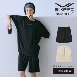 【新発売！着て寝るだけで疲労回復】SIXPAD リカバリーウェア スリープ パンツ ハーフ丈 半袖 パジャマ 部屋着 部屋着 腰痛 肩こり シックスパッド 24RW RWSL｜MTGYahoo!ショッピング店