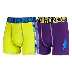 Cr7 Underwear 子供用 ボーイズ ボクサーブリーフ 2枚組 イエロー パープル Xl P10倍 Mtg Mtg Onlineshop 通販 Paypayモール