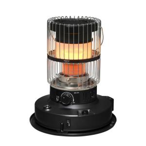 トヨトミ ポータブル石油ストーブ(対流形)ダブルクリーン ブラック KR-47A kr-47a-b 家電