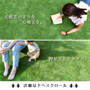 人工芝 防草タイプ リアル人工芝 ロール 1m...の詳細画像4