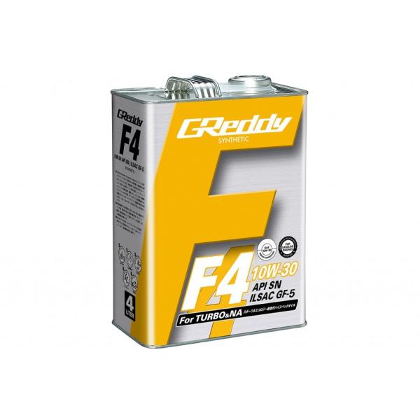 TRUST GReddy エンジンオイル　F4 10W30 API SN 4L缶